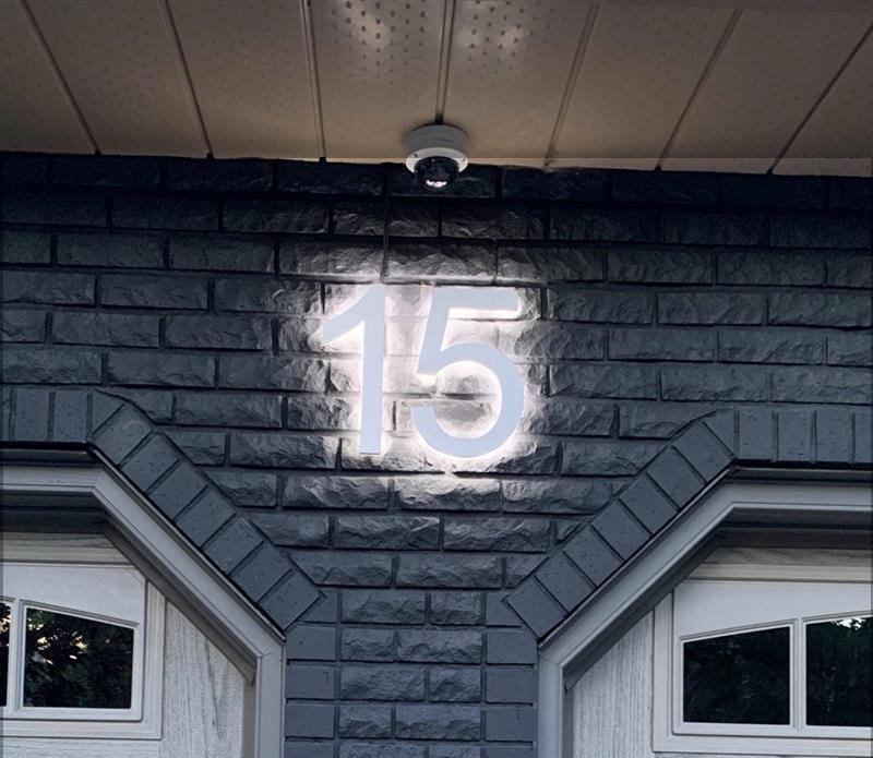 LED House Numbers & Signs StateCraft Architectural Fabricators